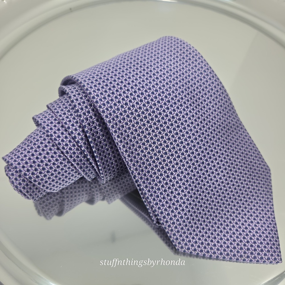 NWT‎ Jos. A. Bank 100% Silk Tie Mens Purple GEO Signature Collection RP$89.50